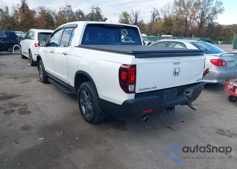 2021 Honda Ridgeline Rtl-E из США, поврежденный, VIN 5FPYK3F70MB013722